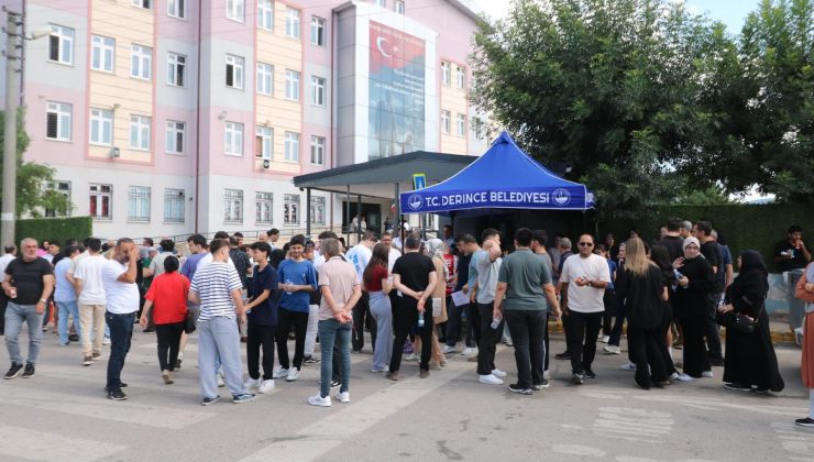 Derince Belediyesi, YKS’de de Öğrencilerin Yanındaydı