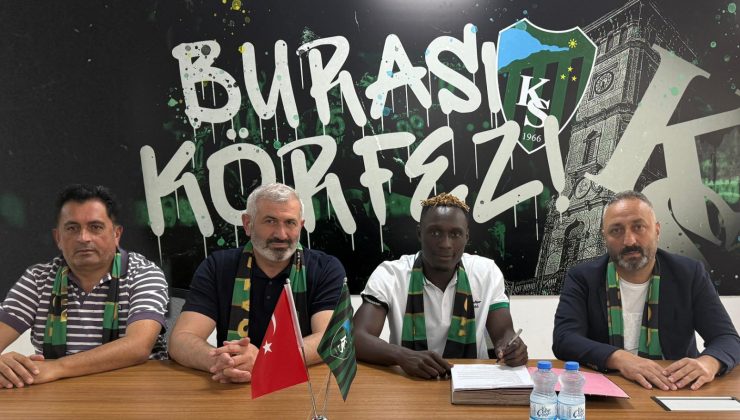 Kocaelispor’dan Yeni Transfer: Dan Agyei Resmen İmzayı Attı