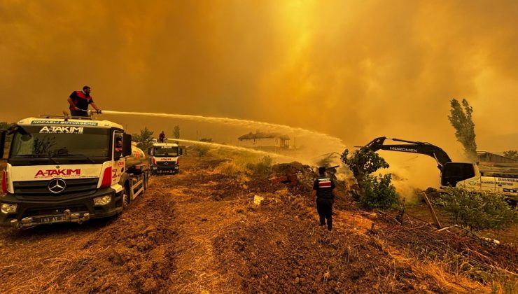 Büyükşehir A Takımı alevlerin arasında