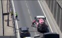 Seka Tüneli Çıkışında Trafiği Bir Yavru Kedi Durdurdu