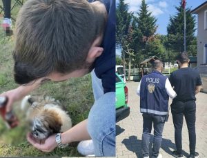 Zanlı, daha öncede bir köpeğe içki içirmiş