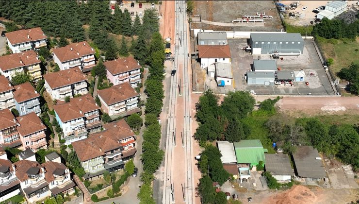 Alikahya Stadyum Tramvay Hattı’nda yoğun mesai