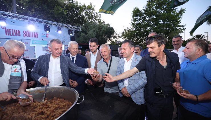Büyükakın, İlk Helvaları Dağıttı