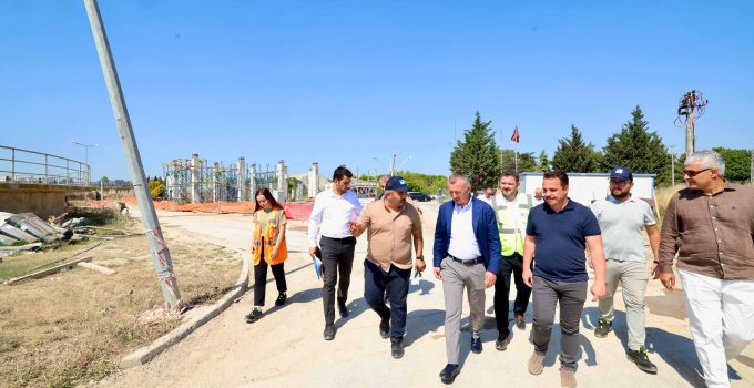 Büyükakın’dan Gebze’deki çalışmalara yakın takip