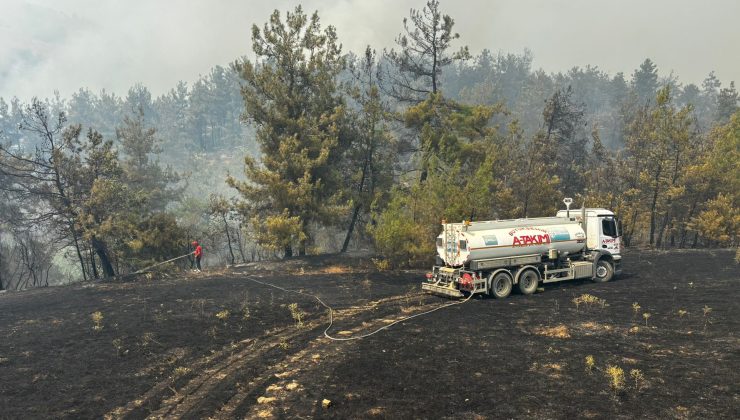 Büyükşehir’den Bursa’daki yangına tam destek
