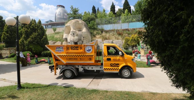 Derince’de Çöp Taksiler Hizmete Başladı