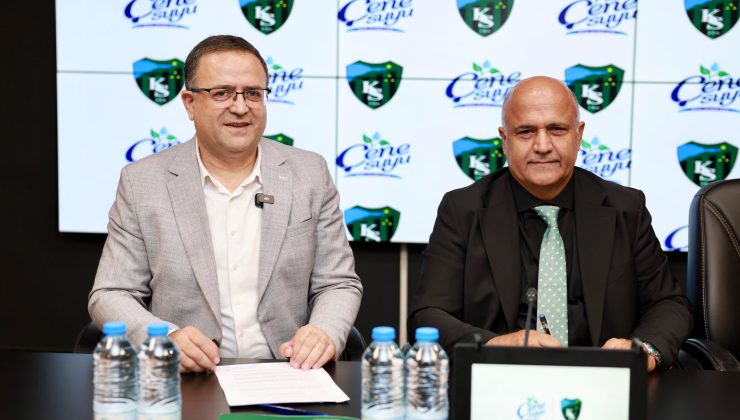 Kocaelispor ile Çenesuyu A.Ş Arasında Su Tedarik Anlaşması İmzalandı