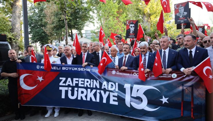 “Kocaeli, 15 Temmuz’un 9. Yılında Tek Yürek Oldu”