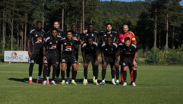 Kocaelispor ile Fatih Karagümrük hazırlık maçında yenişemedi