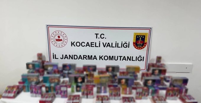Kocaeli’de 6 Milyon TL’lik Kaçak Mal Ele Geçirildi