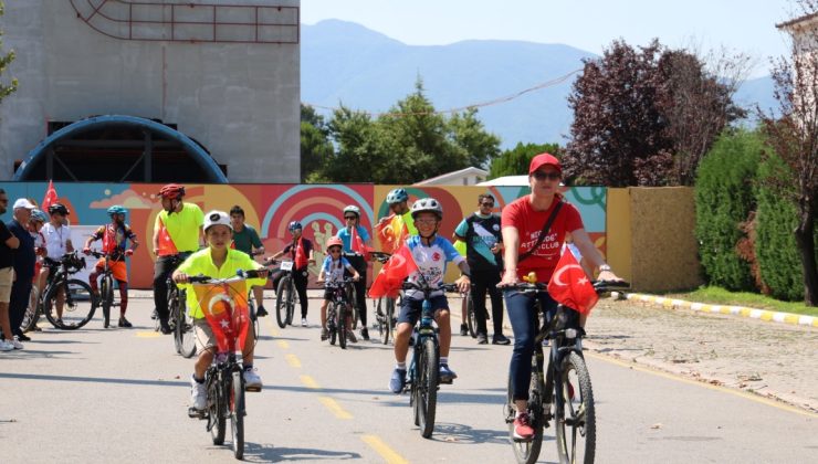 Kartepe’de 15 Temmuz İçin Pedallar Çevrildi