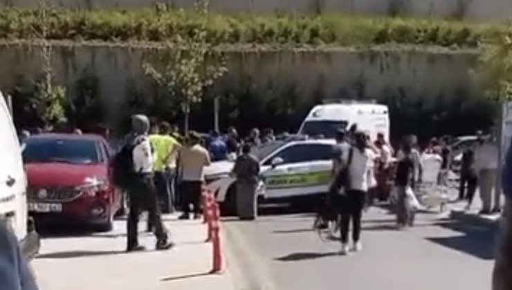Kocaeli Şehir Hastanesi Acil Önünde Kaza: 3’ü Çocuk, 2’si Polis 5 Kişi Yaralandı