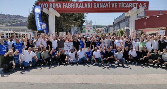 DYO Boya İşçilerinden Tarihi Zafer: Yüzde 93 Zam..