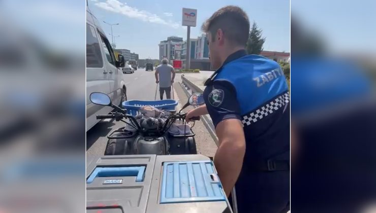 Çayırova Zabıtası, Aracı Bozulan Özel Bireye Refakat Etti