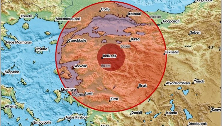 Balıkesir Merkezli Deprem Kocaeli’de de Hissedildi