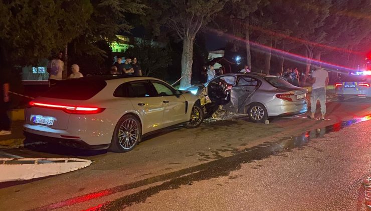 Kartepe’de İki Otomobil Çarpıştı: 4 Yaralı