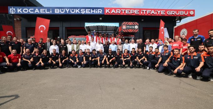 Kartepe İtfaiyesi 12 Personelle Göreve Başladı
