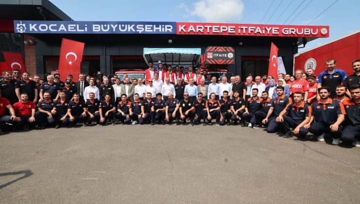Kartepe İtfaiyesi 12 Personelle Göreve Başladı