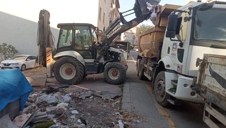 Körfez’de Hacimli Atıklar Düzenli Olarak Toplanıyor