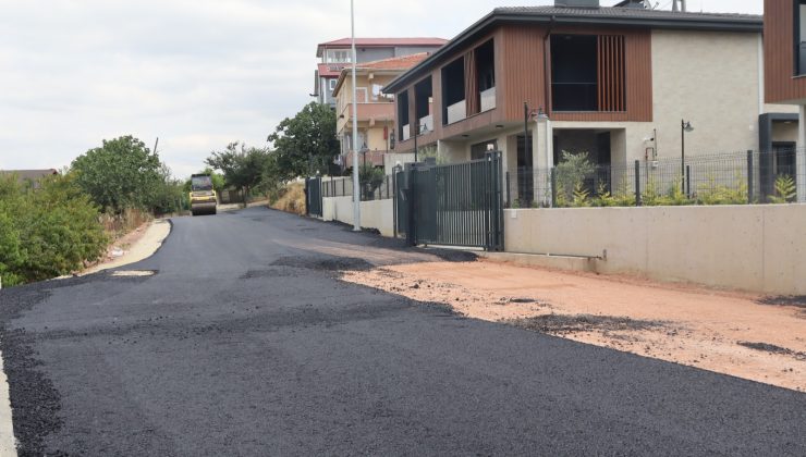 İzmit Belediyesi’nden Kabaoğlu’na Asfalt Çalışması