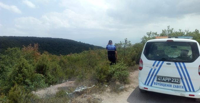 Kocaeli Zabıtasından Orman Yangınlarına Karşı Yoğun Denetim