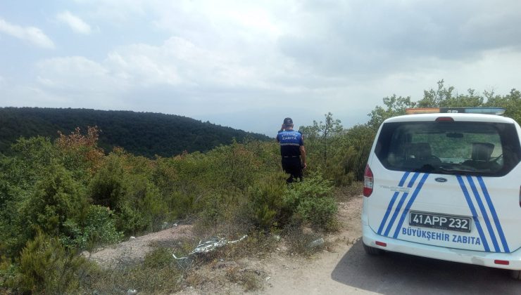 Kocaeli Zabıtasından Orman Yangınlarına Karşı Yoğun Denetim