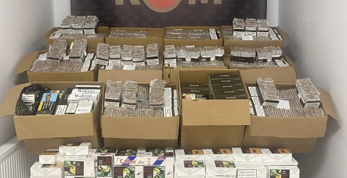 Kocaeli’de Kaçak Tütün Operasyonu: 169 Bin Dal Dolu Makaron Ele Geçirildi