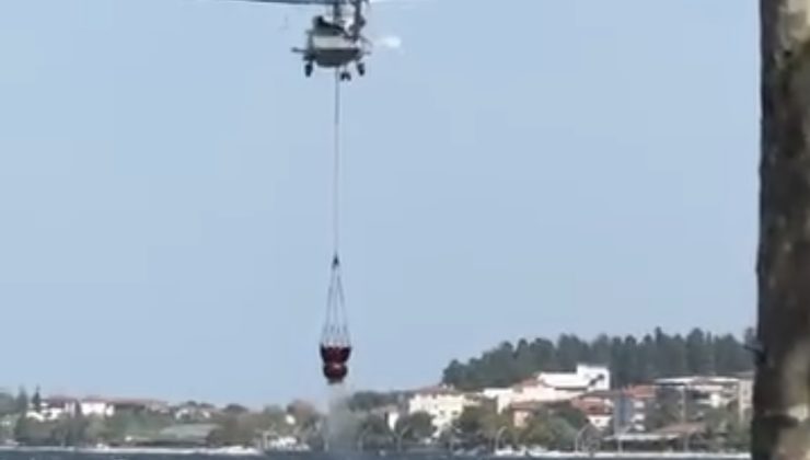 Karamürsel’de Orman Yangını Devam Ediyor