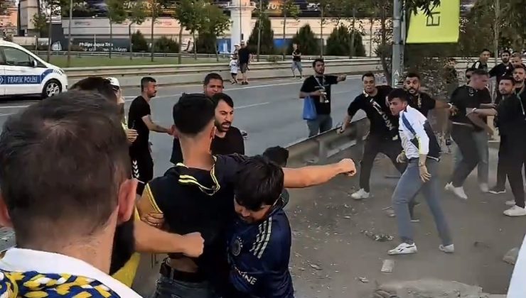 Kocaelispor – Fenerbahçe Maçı Öncesi Stat Önünde Kavga