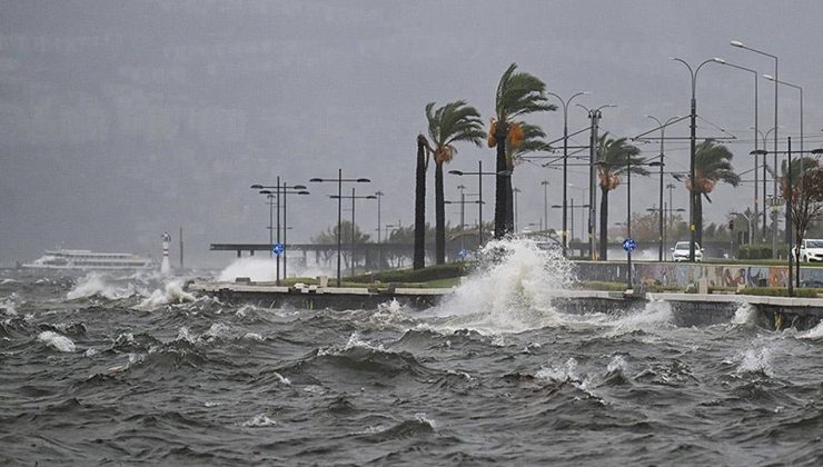 Kocaeli ve çevresinde fırtına uyarısı