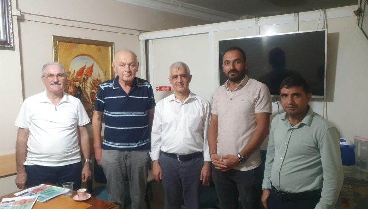 Gergerlioğlu, Gebze’nin ilk Şehidinin abisiyle buluştu