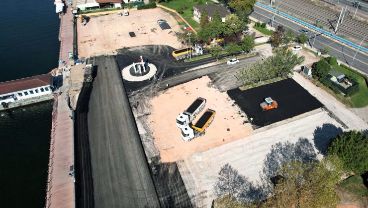 1 Mart Vapur İskelesi otoparkında yoğun mesai