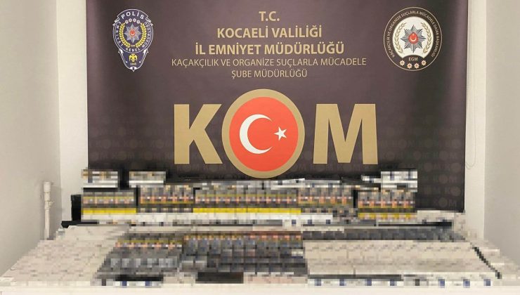 Kocaeli’de Kaçak Sigara ve Uyuşturucu Operasyonu: 3 Kişi Yakalandı