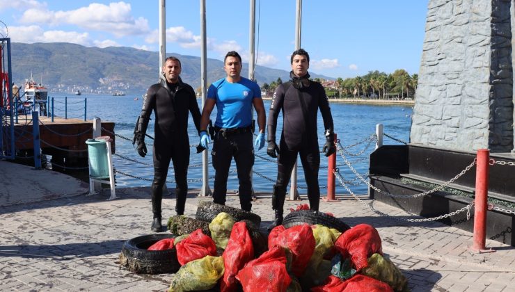 172 kilo atık toplandı