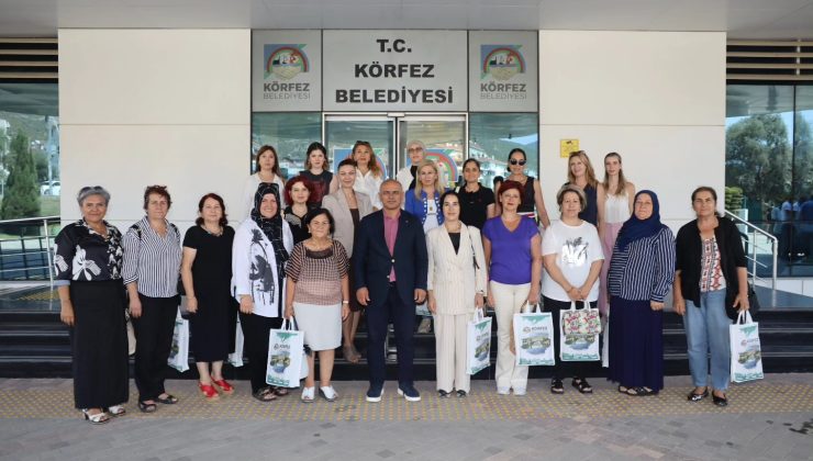 Kocaeli’nin Kadın MuhtarlarındanKörfez Belediyesi’ne Ziyaret