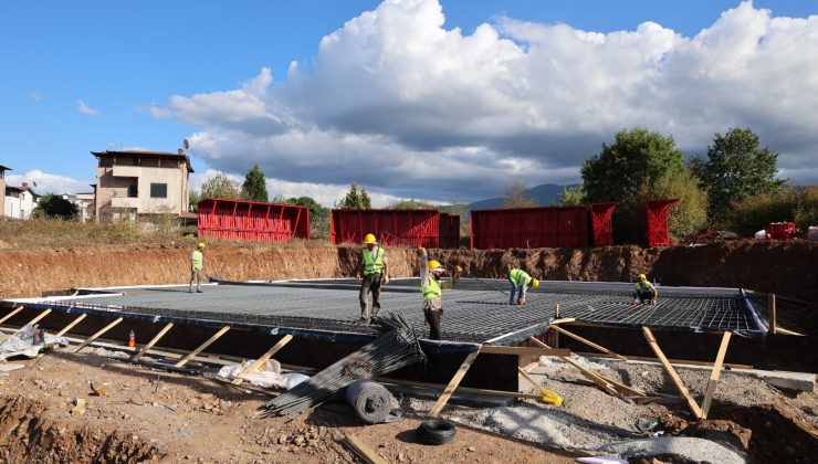 Kartepe Evleri’nde Çalışmalar Hızla Sürüyor