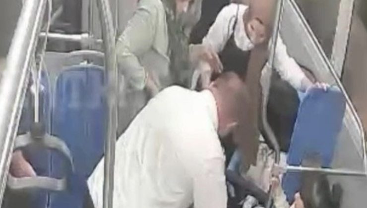 Kahraman Şoför Minik Yolcuyu Heimlich Manevrası ile Kurtardı