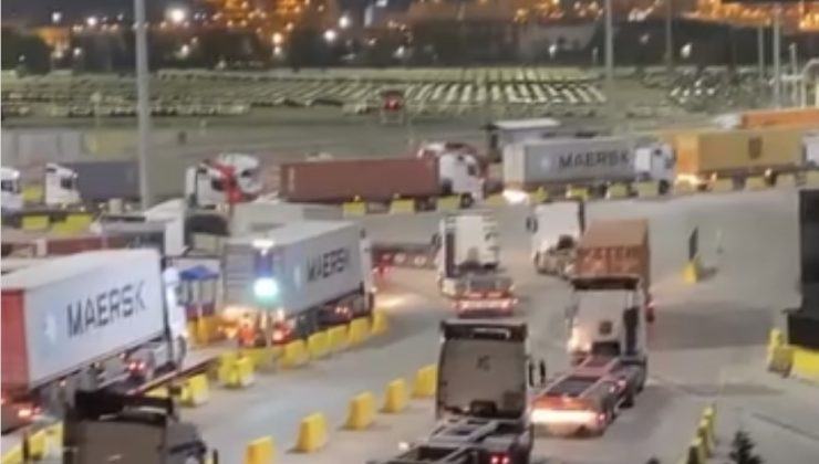 Yarımca’da Dubai Port Limanı’ndaki Kornalar Tepkilere Neden Oldu