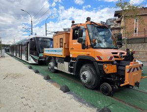 Stada gidecek tramvayda soğuk testler yapılıyor