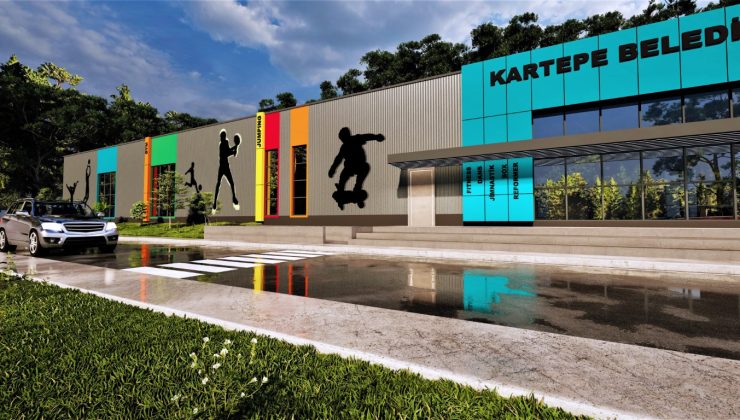 Kartepe’ye Çok Yönlü Yeni Spor Salonu